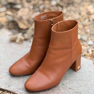 Tory Burch Tan Ankle Booties